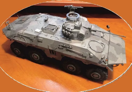 Papierový model - Spahpanzer 2 „Luchs“ A2